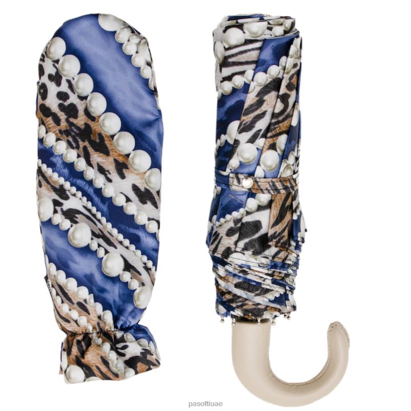 مظلة | 257 5a003-33 ع - مظلة قابلة للطي بطبعة لؤلؤية PASOTTI Z446V610